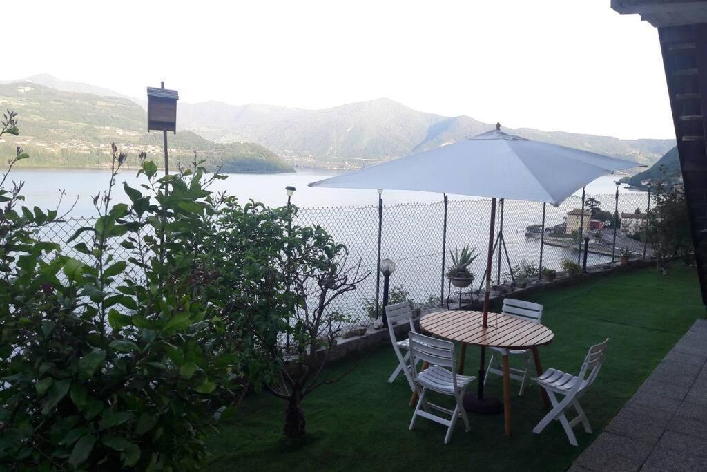 Appartamento Sul Lago D'Iseo Tavernola Bergamasca Dış mekan fotoğraf