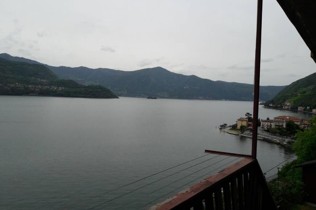 Appartamento Sul Lago D'Iseo Tavernola Bergamasca Dış mekan fotoğraf